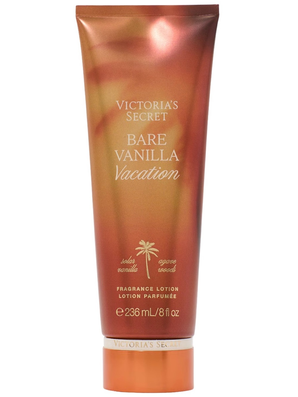 Victoria’s Secret Bare Vanilla Vacation Fragrance Lotion 8oz